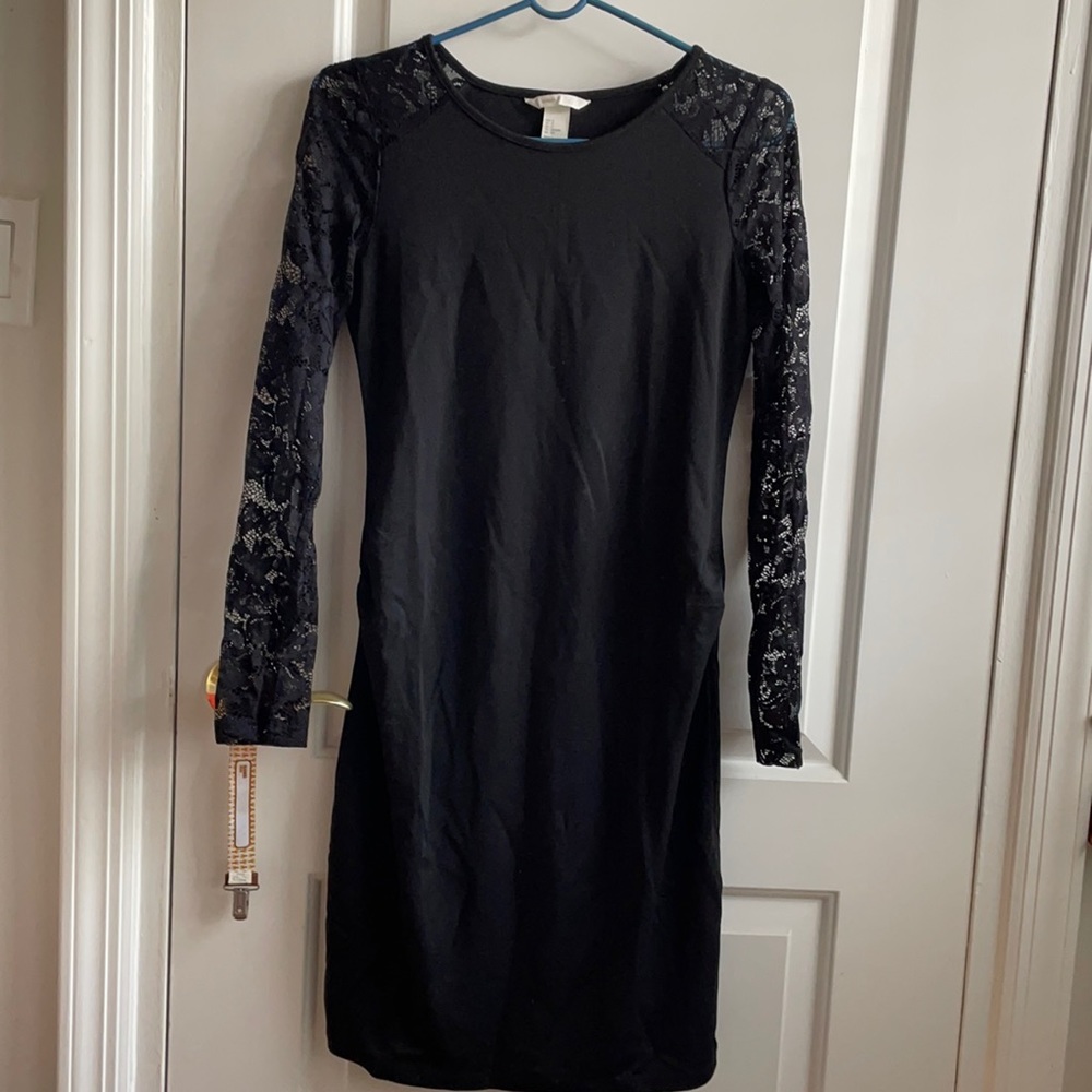 maternity lace dress